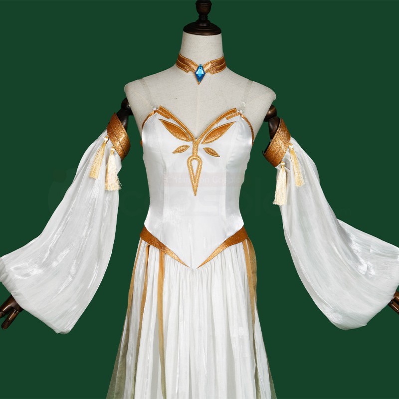 Genshin Impact Greater Lord Rukkhadevata Cosplay Costumes
