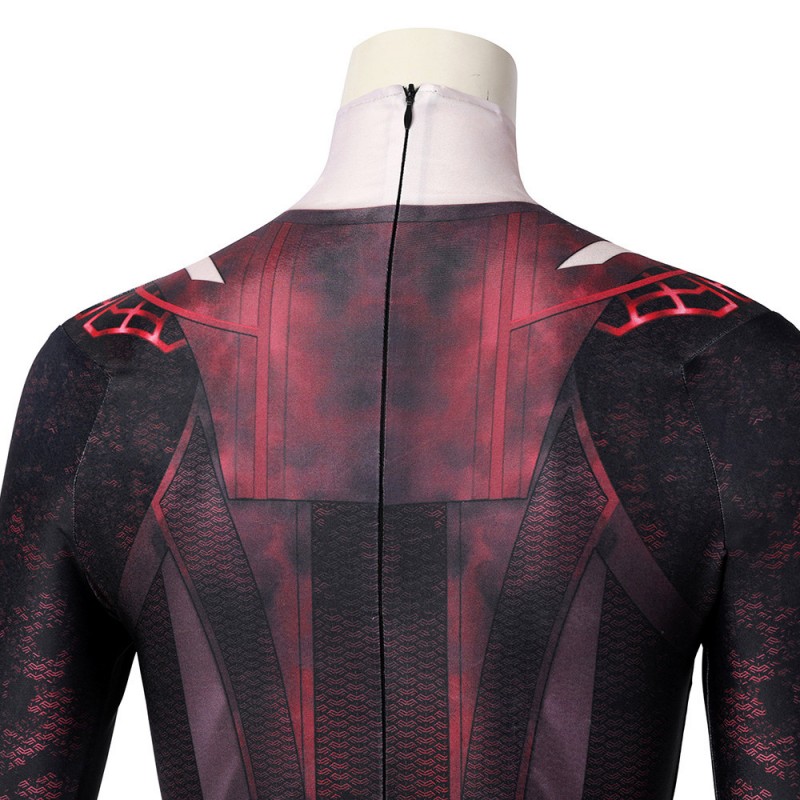 Wanda Maximoff Jumpsuit Doctor Strange in the Multiverse of Madness Scarlet Witch Cosplay Costumes