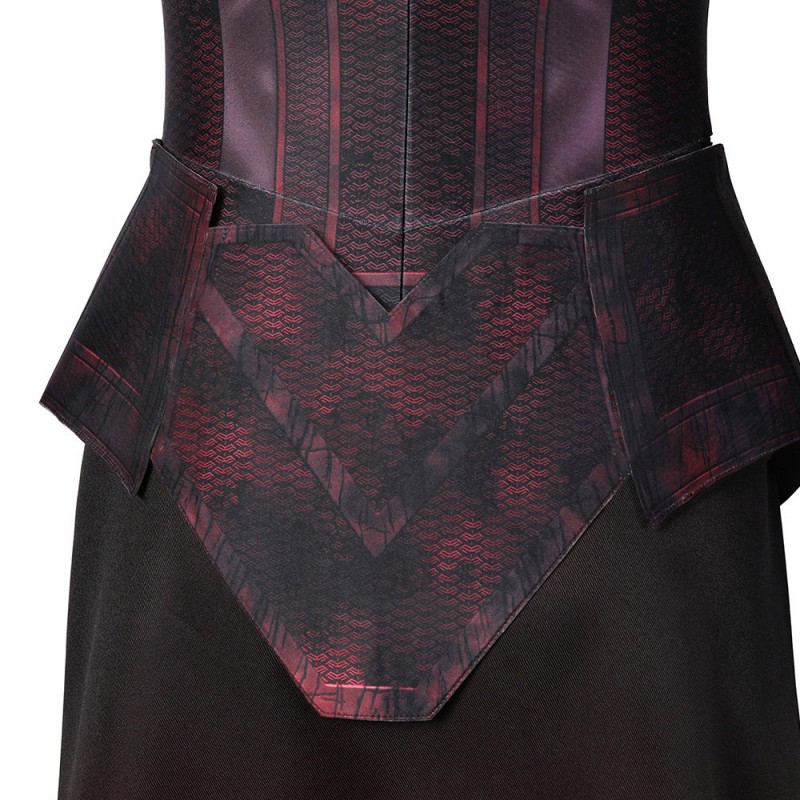 Wanda Maximoff Jumpsuit Doctor Strange in the Multiverse of Madness Scarlet Witch Cosplay Costumes