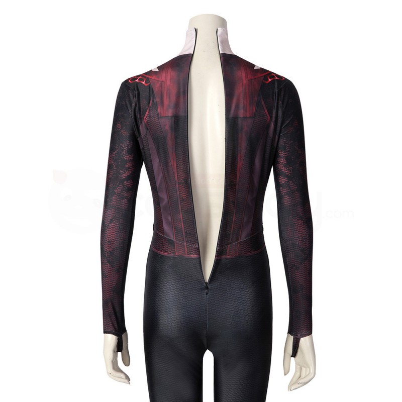 Wanda Maximoff Jumpsuit Doctor Strange in the Multiverse of Madness Scarlet Witch Cosplay Costumes