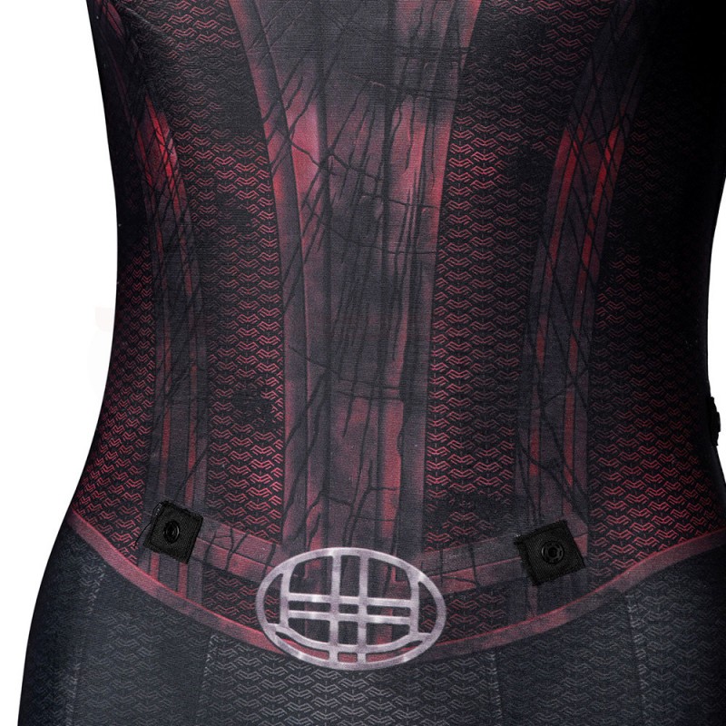 Wanda Maximoff Jumpsuit Doctor Strange in the Multiverse of Madness Scarlet Witch Cosplay Costumes