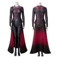 Wanda Maximoff Jumpsuit Doctor Strange in the Multiverse of Madness Scarlet Witch Cosplay Costumes