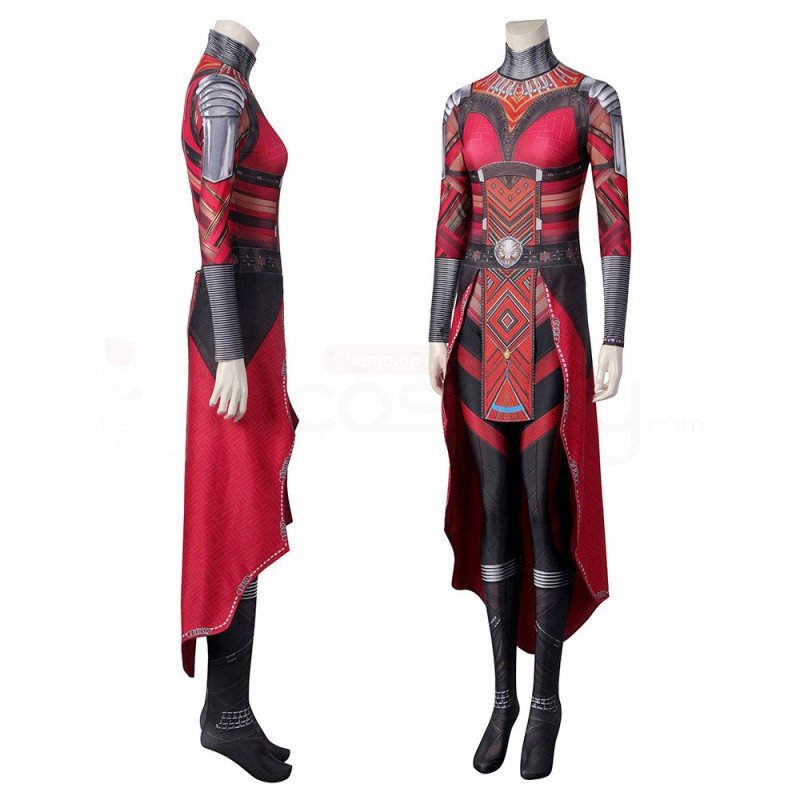 Black Panther Wakanda Forever Cosplay Costumes Dora Milaje Aneka Nakia Ayo Jumpsuit