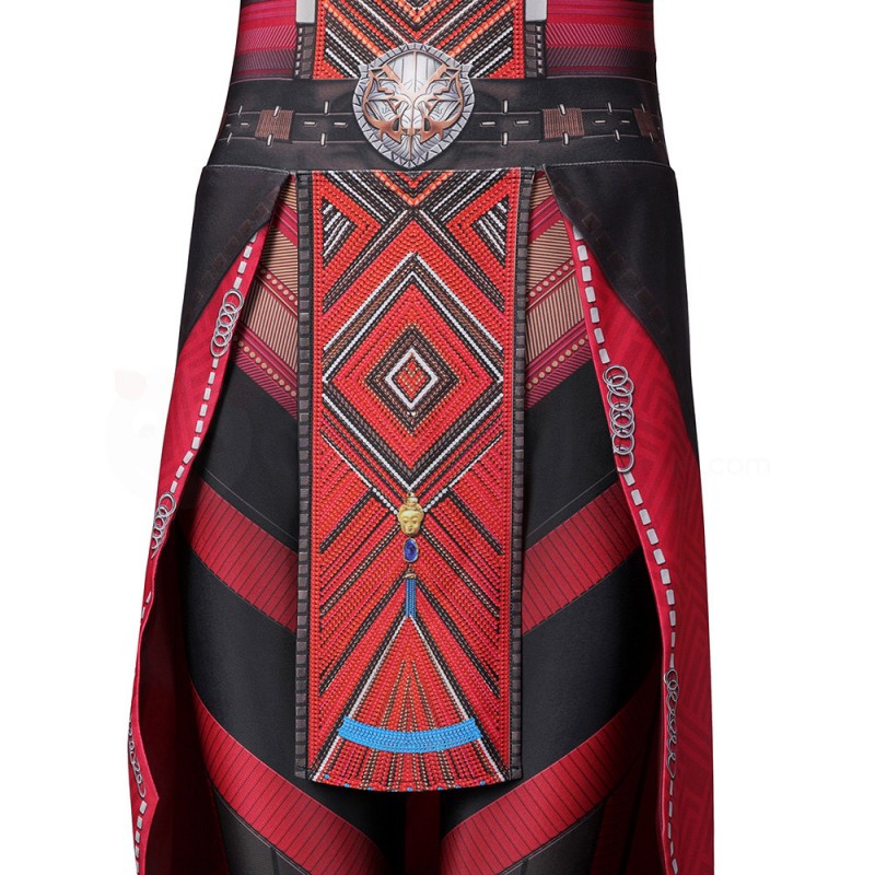 Black Panther Wakanda Forever Cosplay Costumes Dora Milaje Aneka Nakia Ayo Jumpsuit