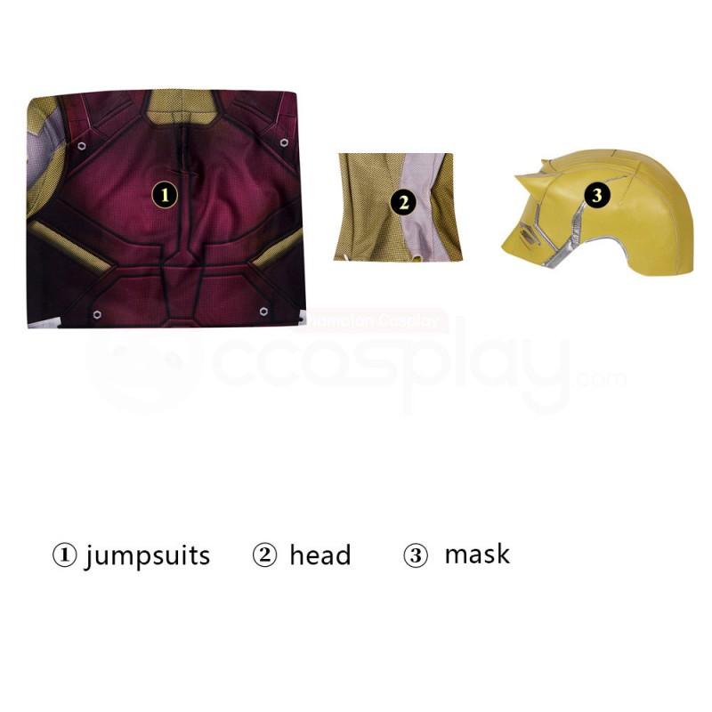 She Hulk Jumpsuit Daredevil Cosplay Costumes
