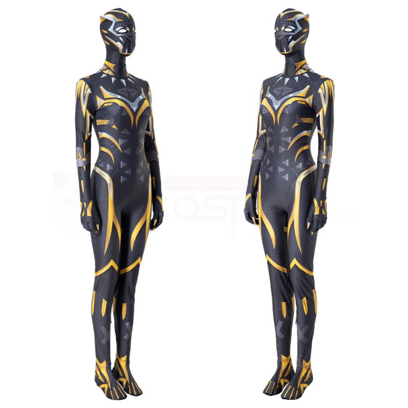 Shuri Jumpsuit Black Panther Wakanda Forever Cosplay Costumes