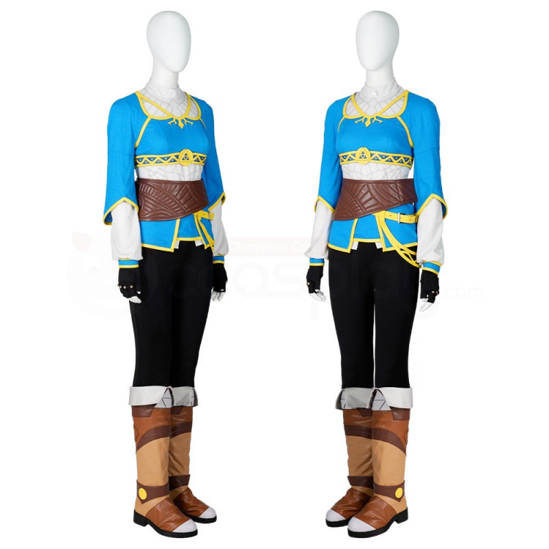 Princess Zelda Costumes The Legend Of Zelda Breath Of The Wild Cosplay Suit