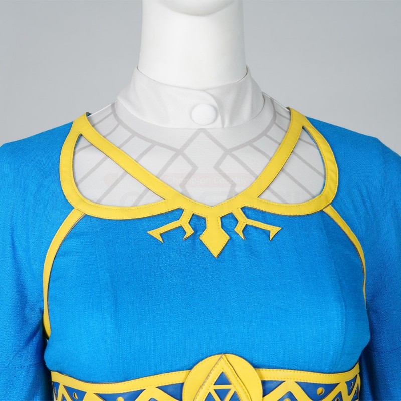 Princess Zelda Costumes The Legend Of Zelda Breath Of The Wild Cosplay Suit