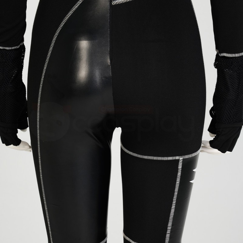 Wednesday Addams Black Jumpsuit The Addams Family Cosplay Costumes