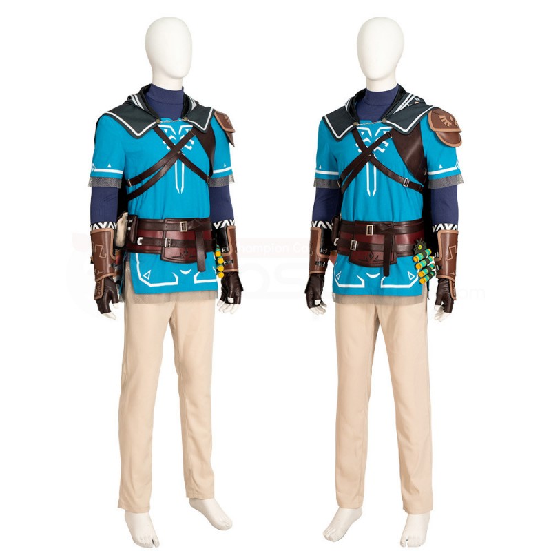 The Legend of Zelda Tears of the Kingdom Cosplay Costumes Link Suit