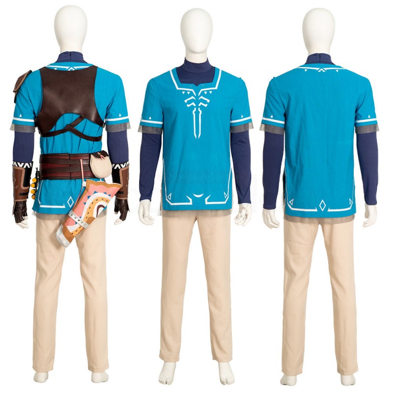 The Legend of Zelda Tears of the Kingdom Cosplay Costumes Link Suit