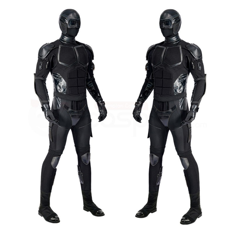 The Boys Season 3 Black Noir Cosplay Costumes