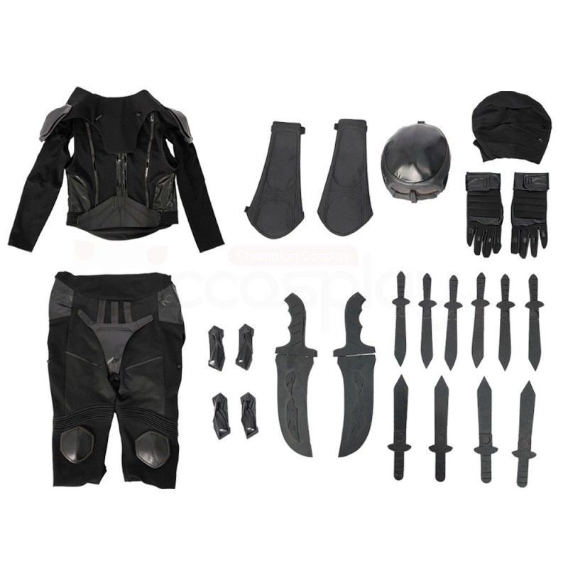 The Boys Season 3 Black Noir Cosplay Costumes