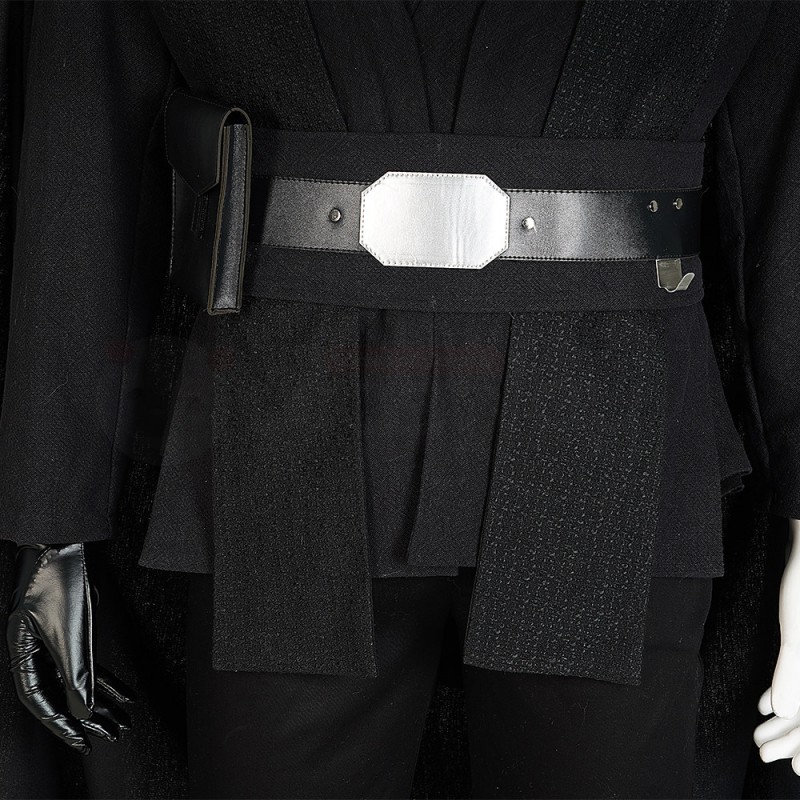 Star Wars The Mandalorian Luke Skywalker Black Cosplay Costumes