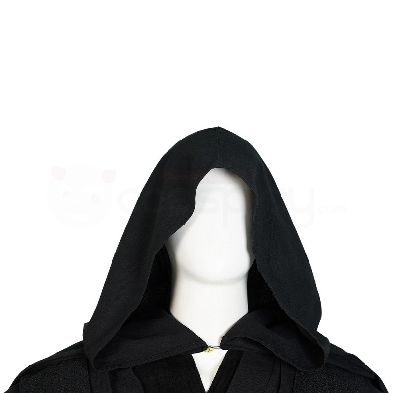 Star Wars The Mandalorian Luke Skywalker Black Cosplay Costumes