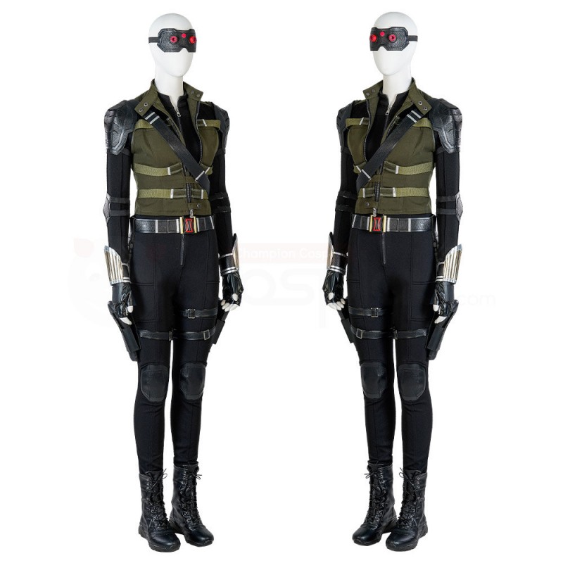 Thunderbolts Yelena Belova Cosplay Costumes Black Widow Halloween Suit