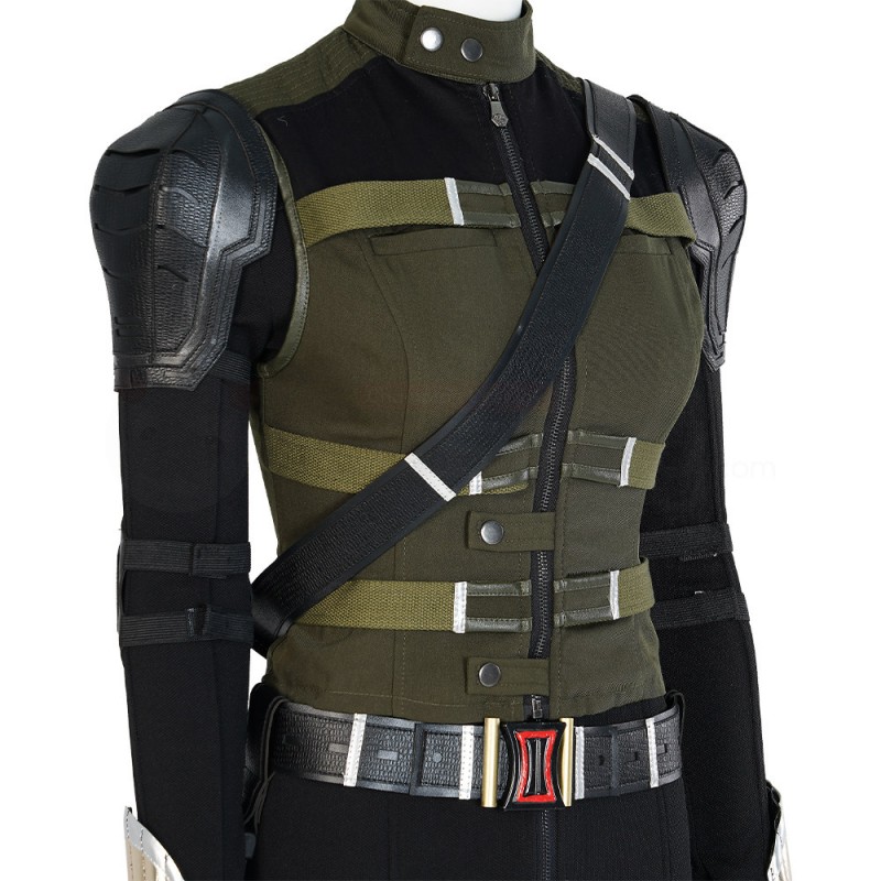 Thunderbolts Yelena Belova Cosplay Costumes Black Widow Halloween Suit