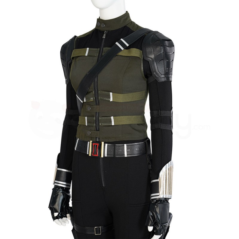 Thunderbolts Yelena Belova Cosplay Costumes Black Widow Halloween Suit