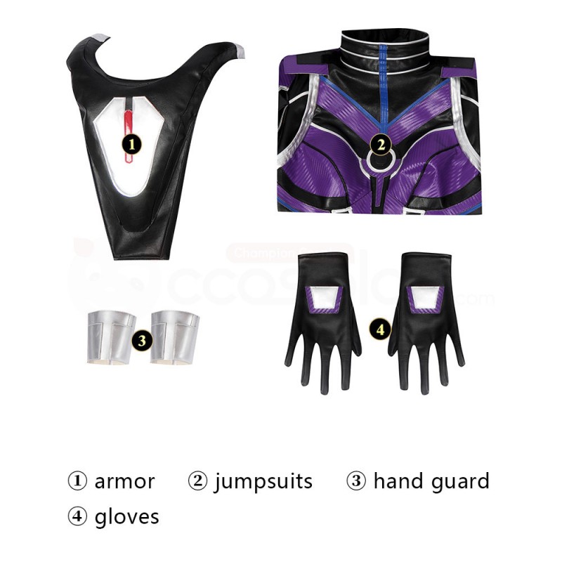 Ant-Man and The Wasp Quantumania 2023 Cassie Lang Cosplay Costumes