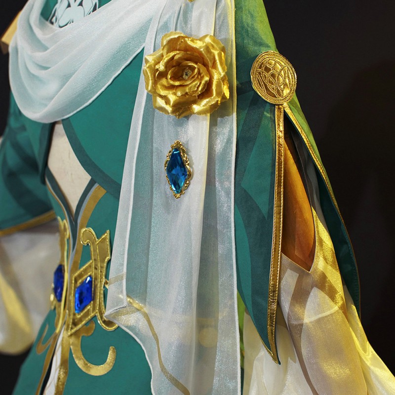 Genshin Impact Lisa A Sobriquet Under Shade Cosplay Costumes