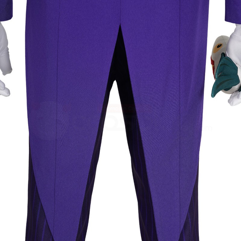 Prince of Crime 1992 Jack Napier BT Comic Cosplay Costumes Purple Suit