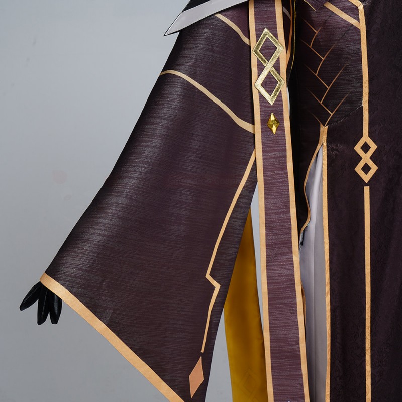 Zhongli Cosplay Costumes Genshin Impact Halloween Suit