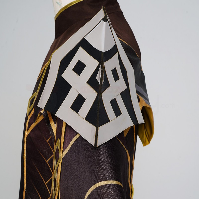 Zhongli Cosplay Costumes Genshin Impact Halloween Suit