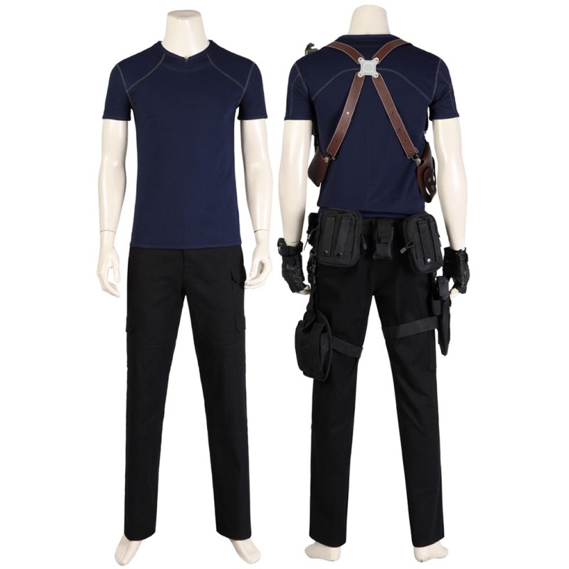Resident Evil 4 Remake Cosplay Costumes Leon S Kennedy Suit