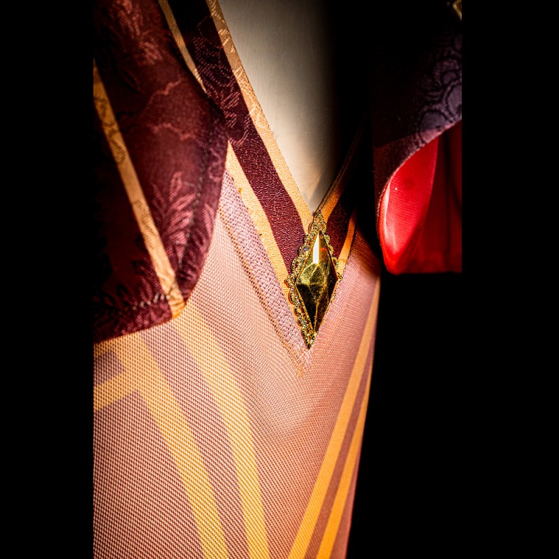 Genshin Impact Gilded Brigade Blazing Sand Narrator Cosplay Costumes
