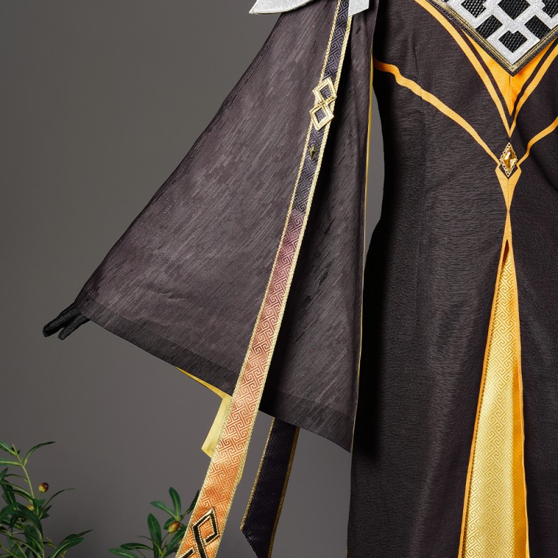 Genshin Impact Rock King Zhongli Cosplay Costumes