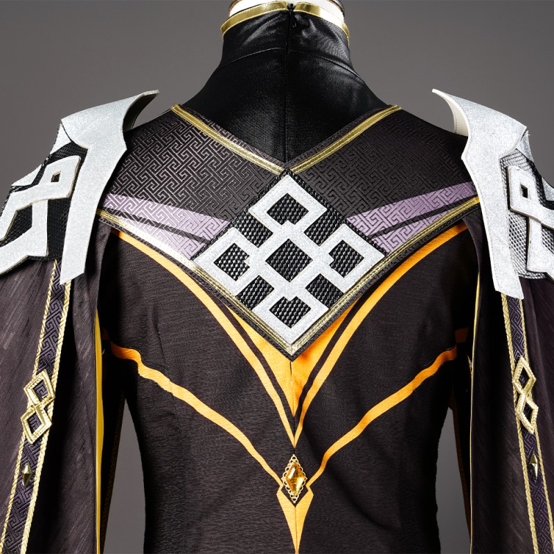 Genshin Impact Rock King Zhongli Cosplay Costumes