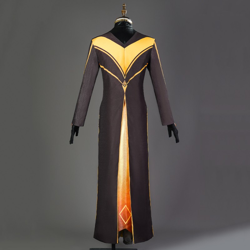 Genshin Impact Rock King Zhongli Cosplay Costumes