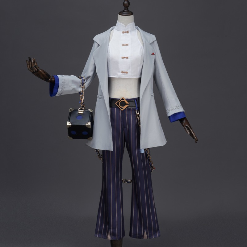 Yelan Cosplay Costumes Genshin Impact Pizza Hut Cosplay Suit