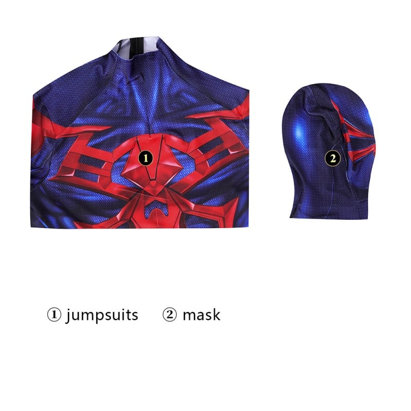Spider-Man 2099 Cosplay Costumes Spiderman Jumpsuit
