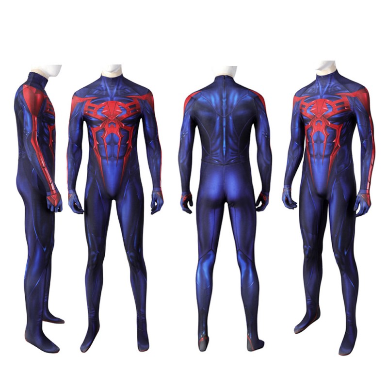Spider-Man 2099 Cosplay Costumes Spiderman Jumpsuit