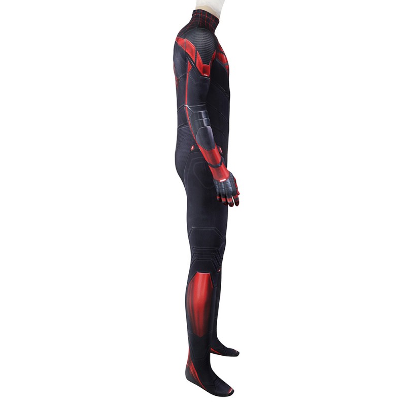 Spider-Man PS5 Miles Morales Cosplay Costumes Advanced Tech Halloween Suit