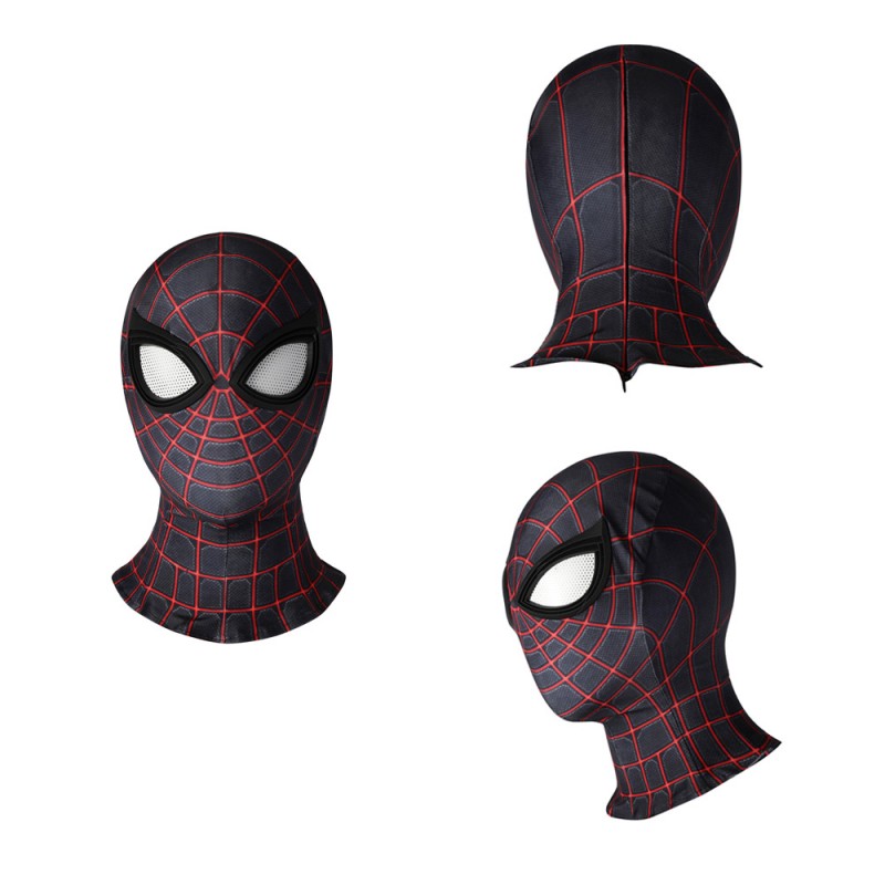 Spider-Man PS5 Miles Morales Cosplay Costumes Advanced Tech Halloween Suit