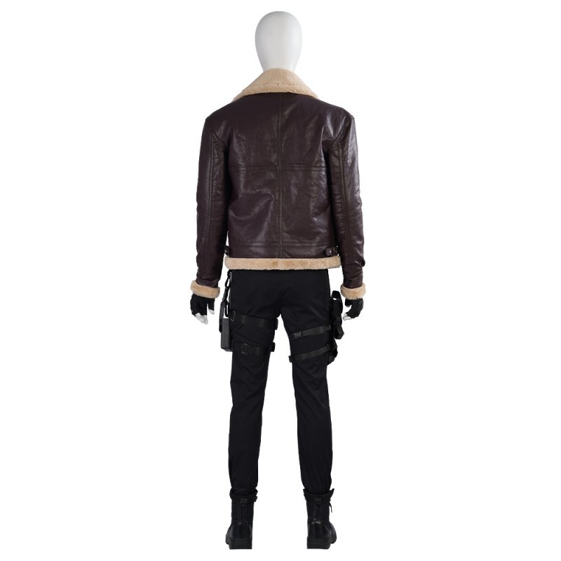 Resident Evil 4 Remake Cosplay Costumes Leon S Kennedy Halloween Suit