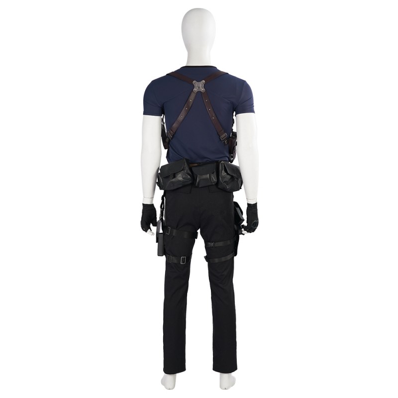 Resident Evil 4 Remake Cosplay Costumes Leon S Kennedy Halloween Suit