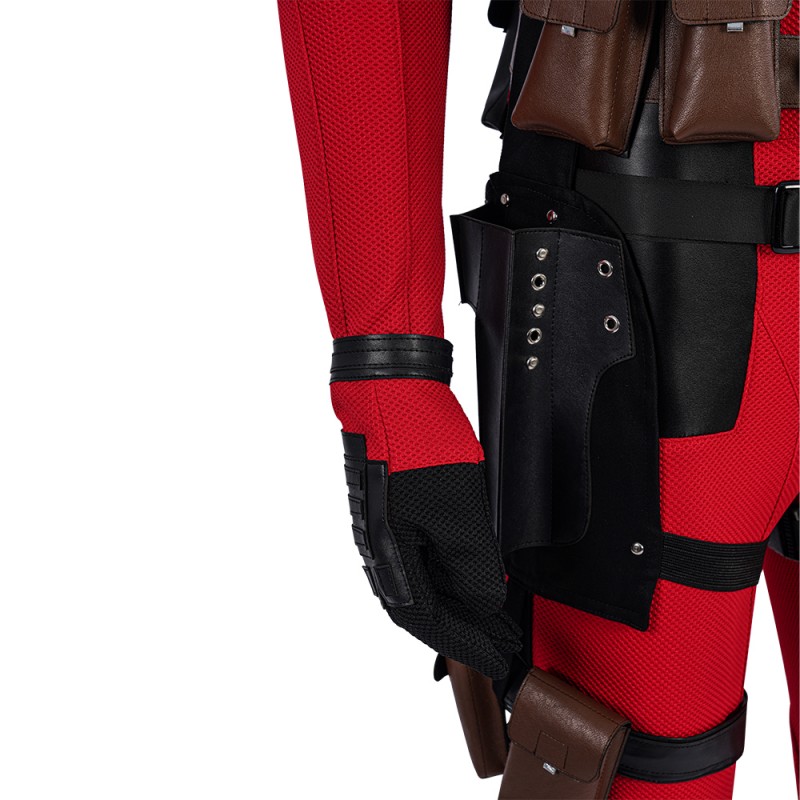 2023 Deadpool Cosplay Costumes Wade Wilson Deadpool 2 Halloween Suit Knitted Version