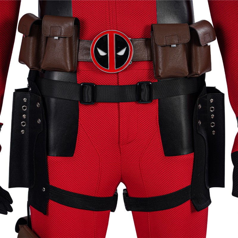 2023 Deadpool Cosplay Costumes Wade Wilson Deadpool 2 Halloween Suit Knitted Version