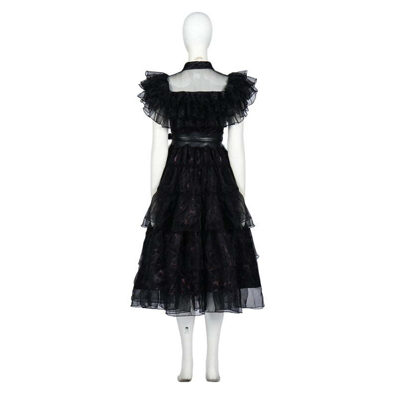 Addams Prom Dress Suit Women Cosplay Costume