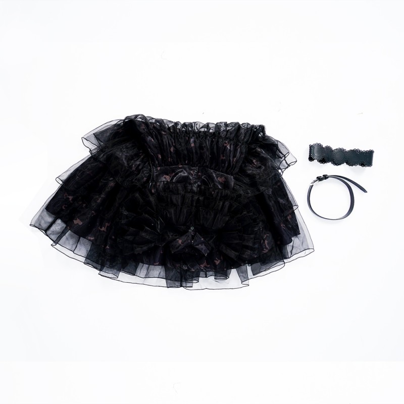 The Addams Family Cosplay Suit Wednesday Addams Black Dress Cosplay Costumes