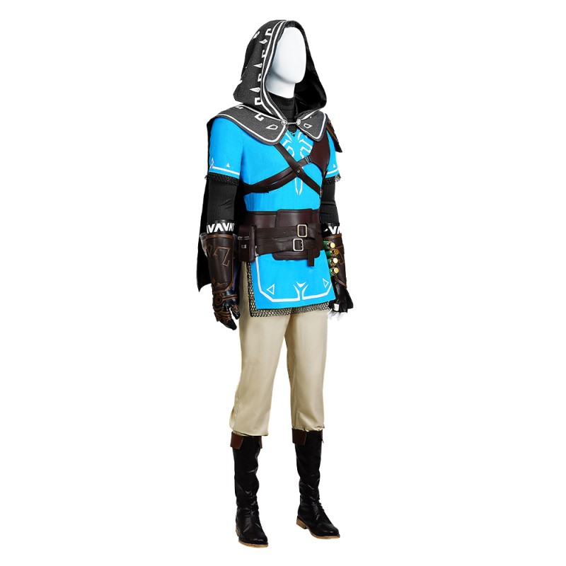 The Legend of Zelda Tears of the Kingdom Cosplay Costumes Link Halloween Suit