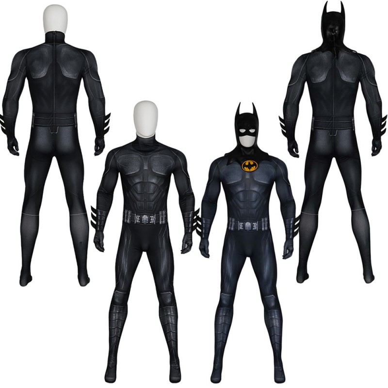2023 Bruce Wayne Cosplay Costumes Michael Keaton Jumpsuit