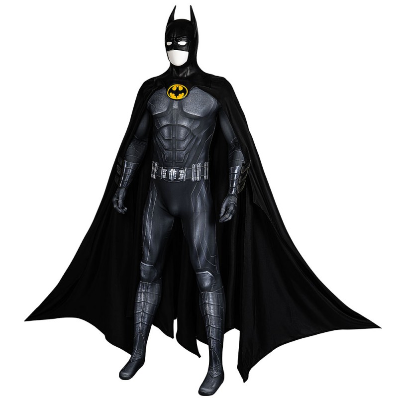 2023 Bruce Wayne Cosplay Costumes Michael Keaton Jumpsuit