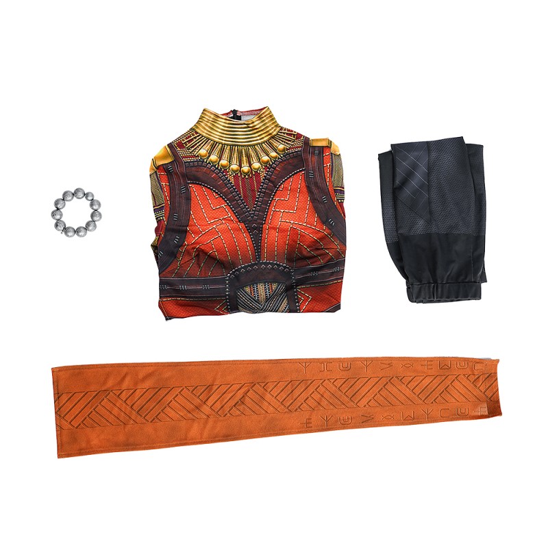 Black Panther Wakanda Forever Cosplay Costumes Okoye Halloween Suit