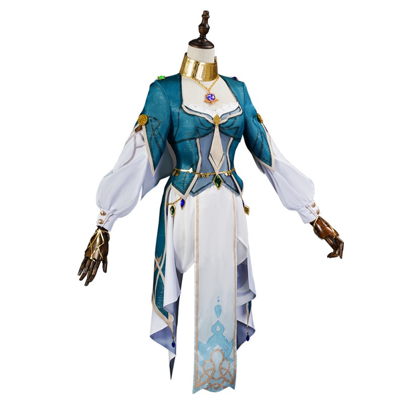 Game Genshin Impact Cosplay Costumes Lisa Cosplay Suit