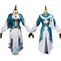 Game Genshin Impact Cosplay Costumes Lisa Cosplay Suit