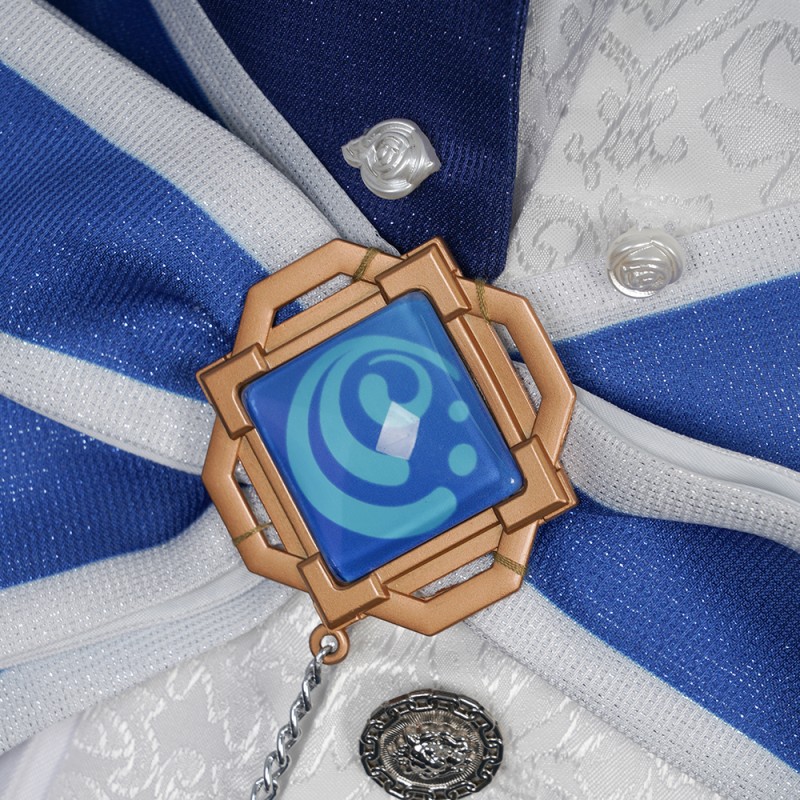 Genshin Impact Focalors Cosplay Costumes